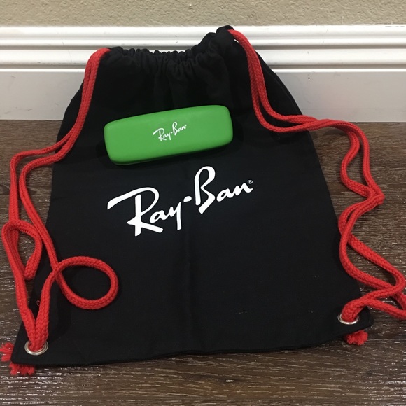 Ray ban drawstring bag / ray ban sunglass holder